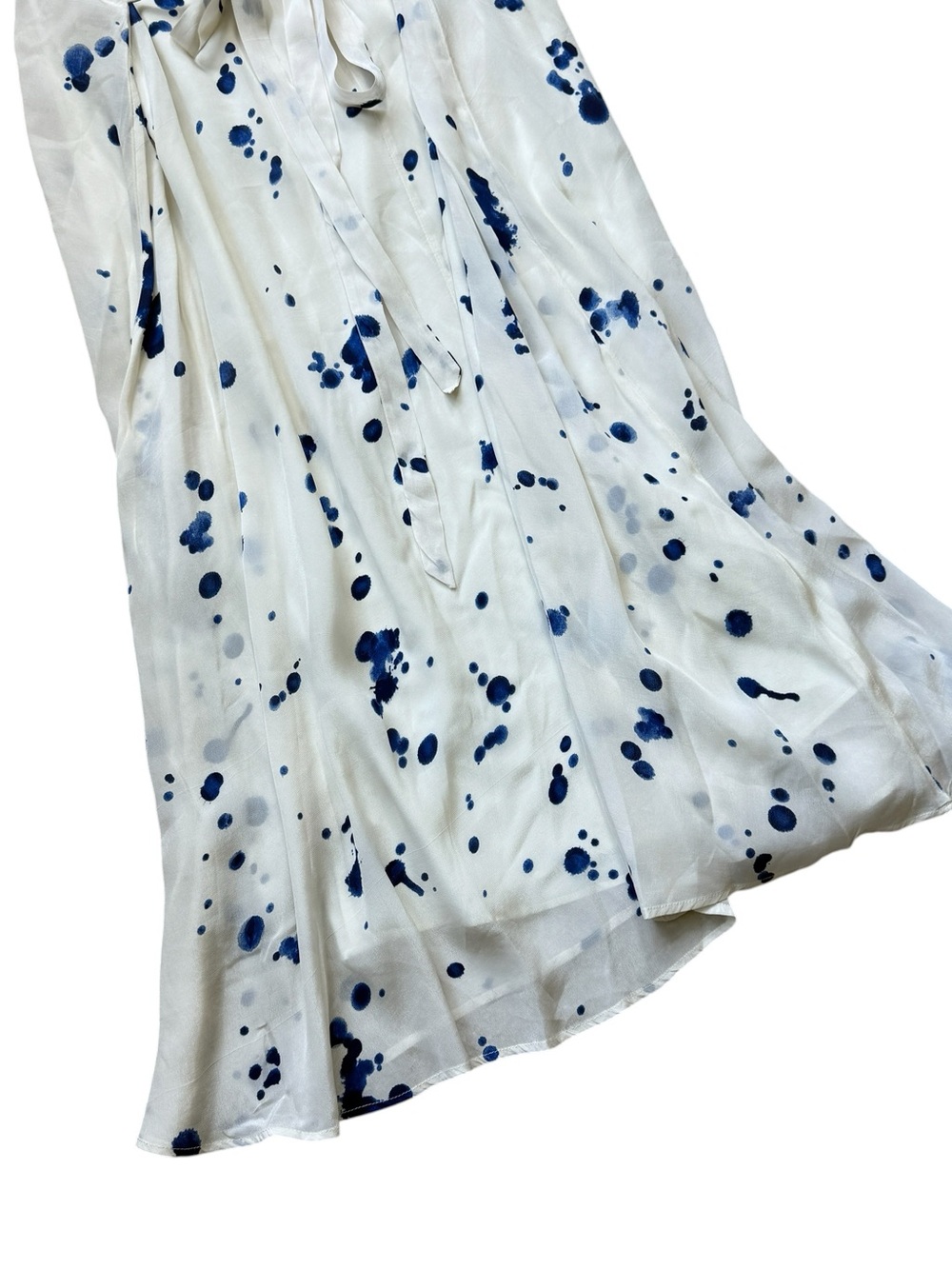 Anthropologie Maeve Crochet Trim Paint Splatter Maxi Dress Small Boho Festival - Picture 14 of 14